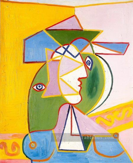 Bust of Femme 1932 cubism Pablo Picasso Peintures à l'huile